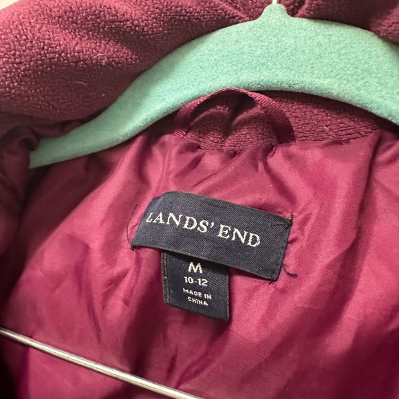 Lands' End Women’s Winter Maxi Down Coat - Picture 4 of 9